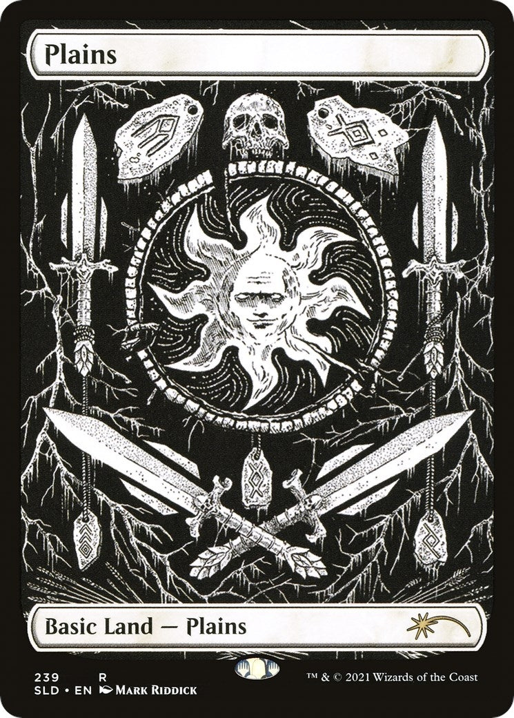 Image for Plains (Crushing Brutality) (Secret Lair Drop Series) (239) - Magic: The Gathering