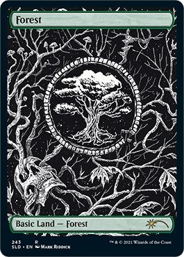 Image for Forest (Crushing Brutality) (Secret Lair Drop Series) (243) - Magic: The Gathering