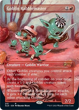 Image for Goblin Rabblemaster (Secret Lair Drop Series) (215) - Magic: The Gathering