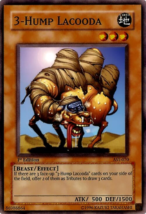 Image for 3-Hump Lacooda (Ancient Sanctuary) (AST-070) - YuGiOh