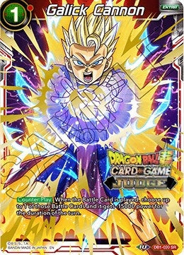 Image for Galick Cannon (Judge Promotion Cards) (DB1-020) - Dragon Ball Super: Masters