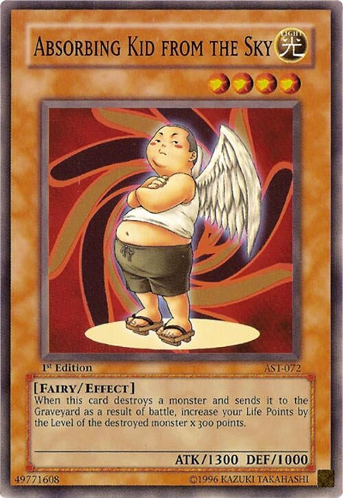 Image for Absorbing Kid from the Sky (Ancient Sanctuary) (AST-072) - YuGiOh