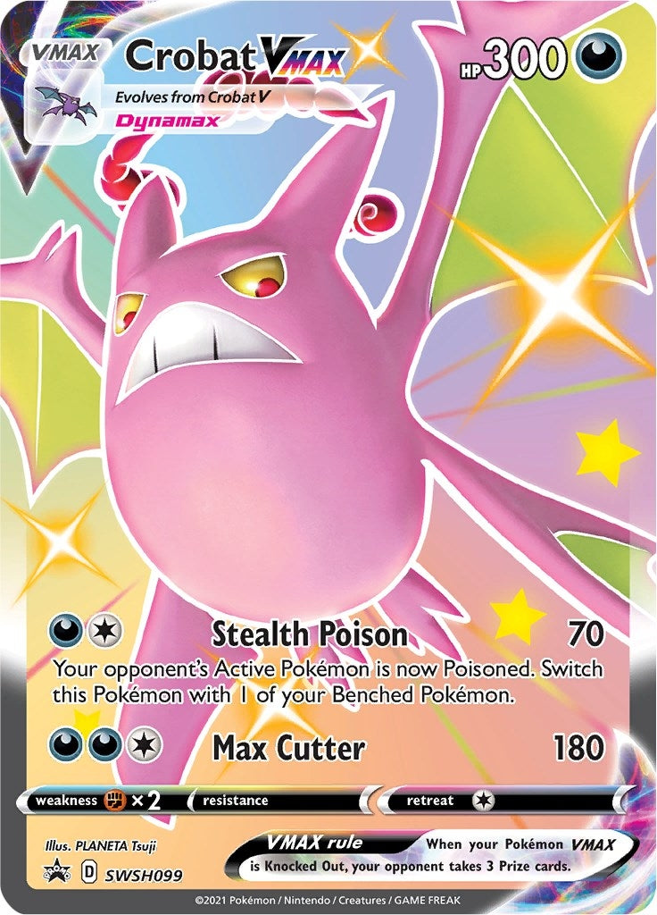 Image for Crobat VMAX - SWSH099 (SWSH: Sword & Shield Promo Cards) (SWSH099) - Pokemon