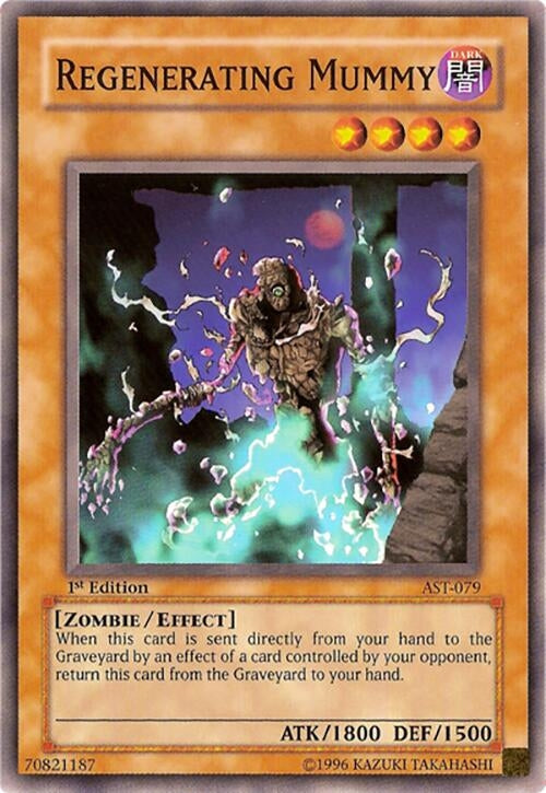 Image for Regenerating Mummy (Ancient Sanctuary) (AST-079) - YuGiOh