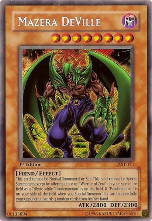 Image for Mazera DeVille (Ancient Sanctuary) (AST-111) - YuGiOh