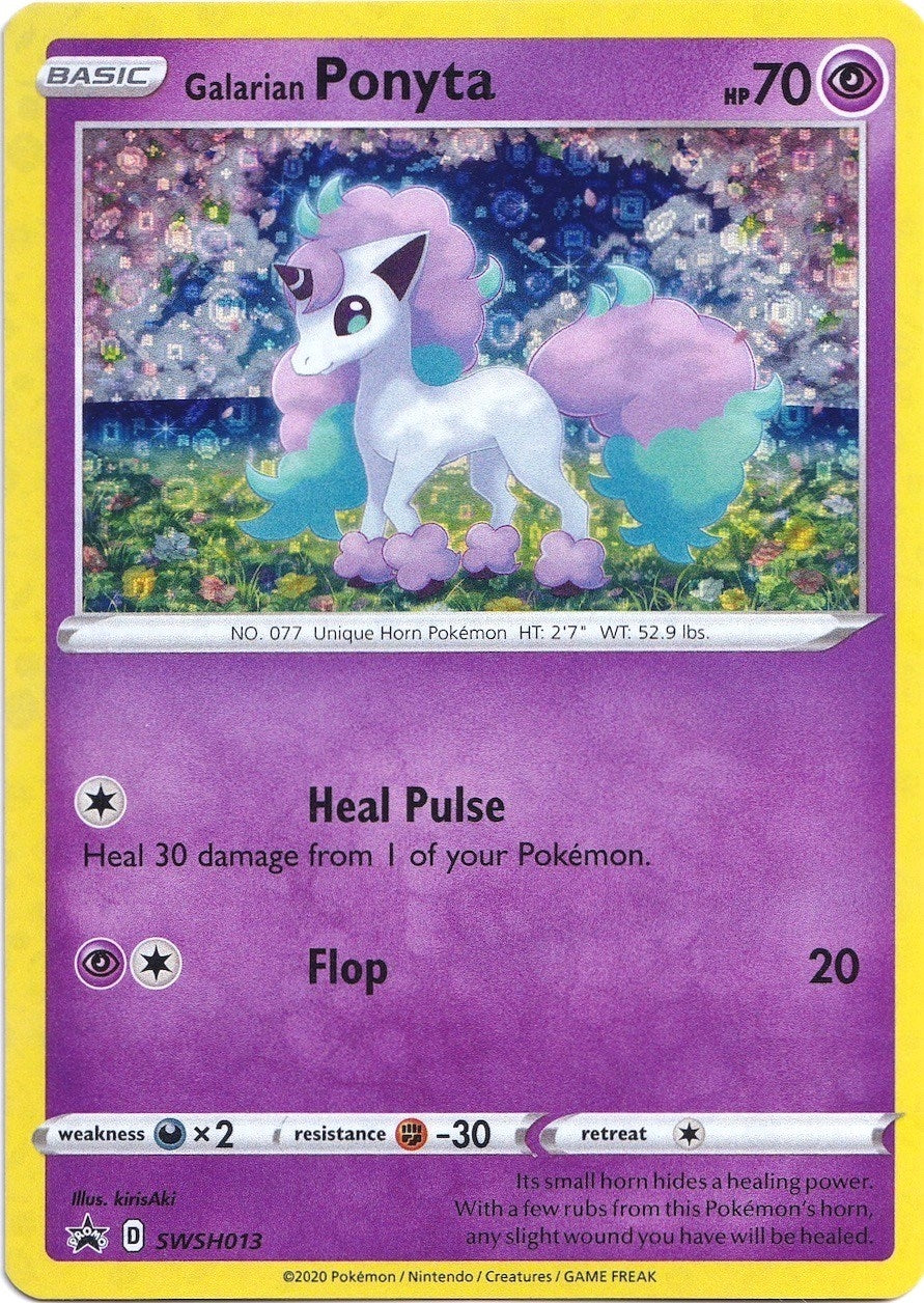 Image for Galarian Ponyta - SWSH013 (General Mills Promo) (Miscellaneous Cards & Products) (SWSH013) - Pokemon