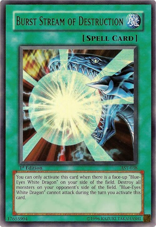 Image for Burst Stream of Destruction (Ancient Sanctuary) (AST-038) - YuGiOh