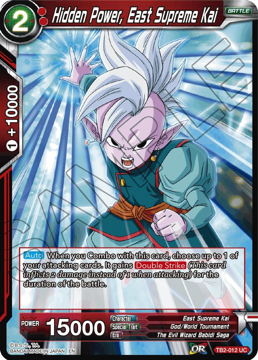 Image for Hidden Power, East Supreme Kai (Reprint) (Battle Evolution Booster) (TB2-012) - Dragon Ball Super: Masters