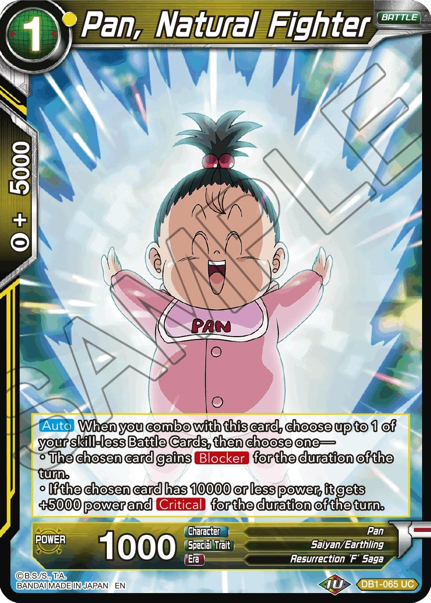 Image for Pan, Natural Fighter (Reprint) (Battle Evolution Booster) (DB1-065) - Dragon Ball Super: Masters