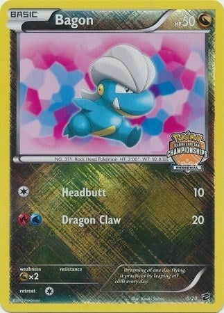 Image for Bagon - 6/20 (Regional Championships) (League & Championship Cards) (006/020) - Pokemon