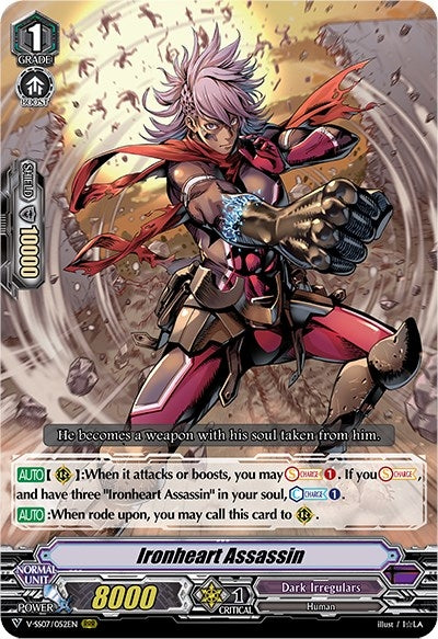 Image for Ironheart Assassin (V-SS07: Clan Selection Plus Vol.1) (V-SS07/052EN) - Cardfight Vanguard