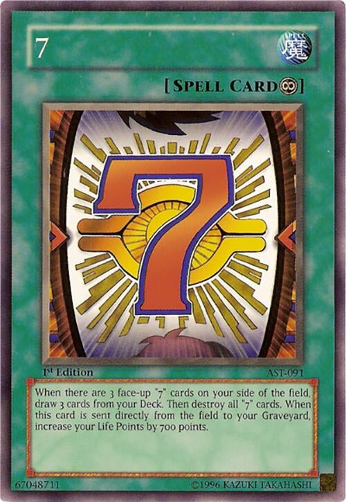 Image for 7 (Ancient Sanctuary) (AST-091) - YuGiOh