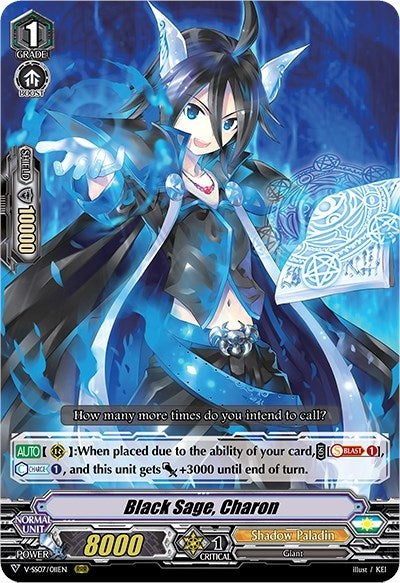Image for Black Sage, Charon (V-SS07: Clan Selection Plus Vol.1) (V-SS07/011EN) - Cardfight Vanguard