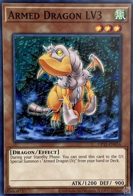 Image for Armed Dragon LV3 (OTS Tournament Pack 15) (OP15-EN016) - YuGiOh