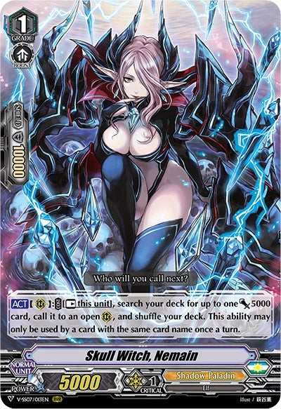 Image for Skull Witch, Nemain (V-SS07: Clan Selection Plus Vol.1) (V-SS07/013EN) - Cardfight Vanguard