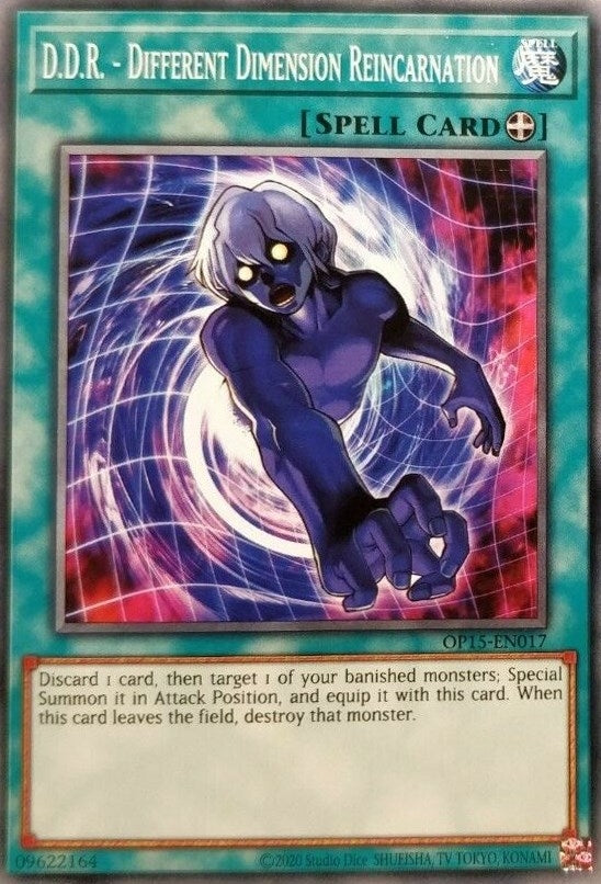 Image for D.D.R. - Different Dimension Reincarnation (OTS Tournament Pack 15) (OP15-EN017) - YuGiOh