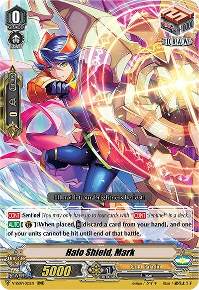 Image for Halo Shield, Mark (V-SS07: Clan Selection Plus Vol.1) (V-SS07/021EN) - Cardfight Vanguard