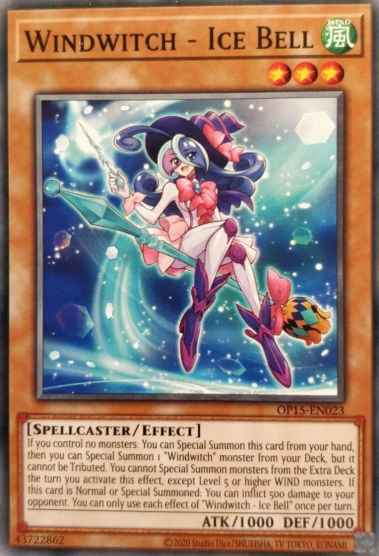 Image for Windwitch - Ice Bell (OTS Tournament Pack 15) (OP15-EN023) - YuGiOh