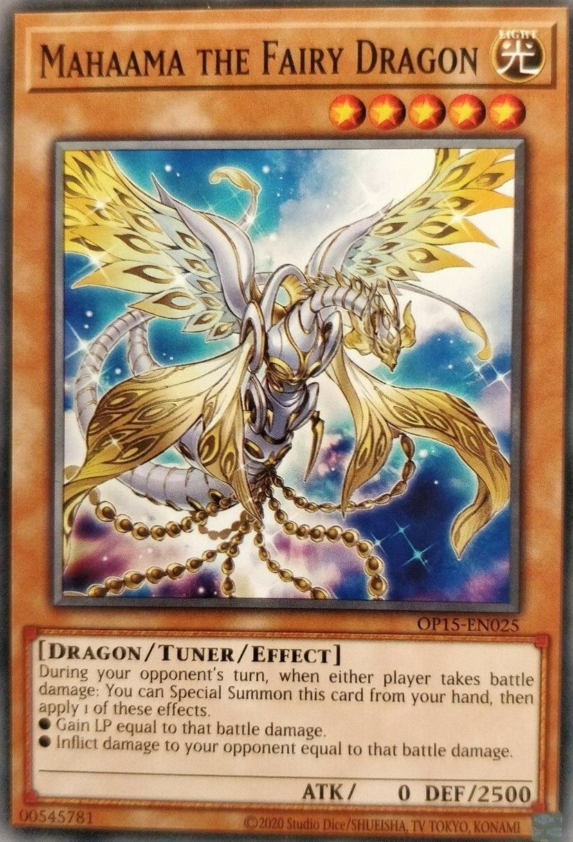 Image for Mahaama the Fairy Dragon (OTS Tournament Pack 15) (OP15-EN025) - YuGiOh