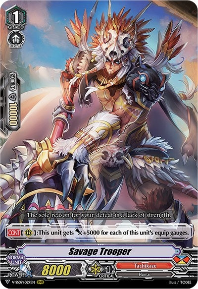 Image for Savage Trooper (V-SS07: Clan Selection Plus Vol.1) (V-SS07/027EN) - Cardfight Vanguard