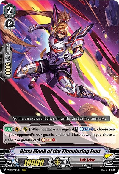 Image for Blast Monk of the Thundering Foot (V-SS07: Clan Selection Plus Vol.1) (V-SS07/046EN) - Cardfight Vanguard