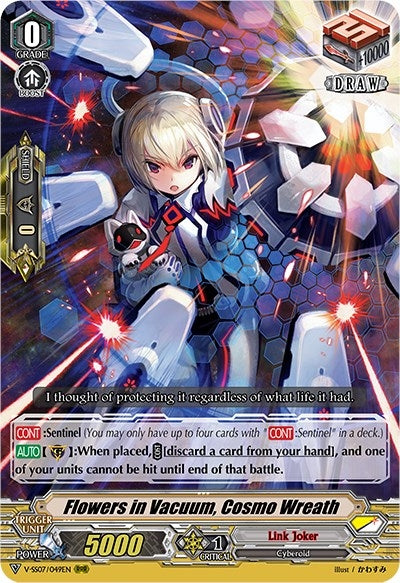 Image for Flowers in Vacuum, Cosmo Wreath (V-SS07: Clan Selection Plus Vol.1) (V-SS07/049EN) - Cardfight Vanguard