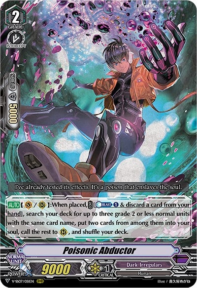 Image for Poisonic Abductor (V-SS07: Clan Selection Plus Vol.1) (V-SS07/051EN) - Cardfight Vanguard