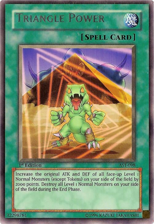 Image for Triangle Power (Ancient Sanctuary) (AST-098) - YuGiOh