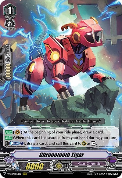 Image for Chronotooth Tigar (V-SS07: Clan Selection Plus Vol.1) (V-SS07/061EN) - Cardfight Vanguard