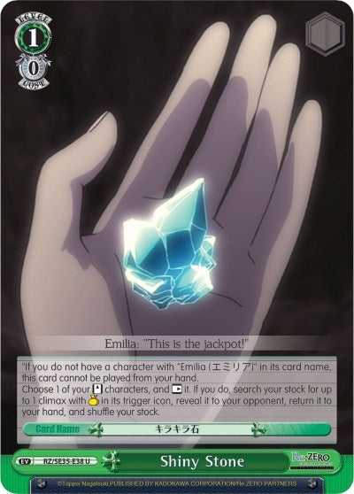 Image for Shiny Stone (Re:ZERO: The Frozen Bond) (RZ/SE35-E38 U) - Weiss Schwarz