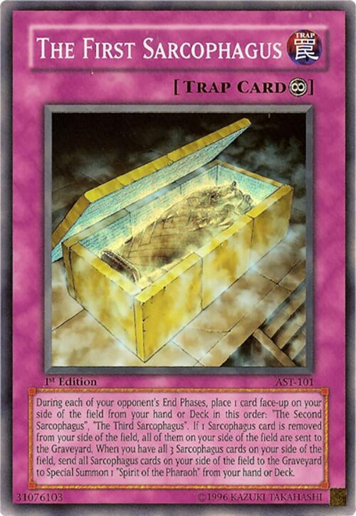 Image for The First Sarcophagus (Ancient Sanctuary) (AST-101) - YuGiOh