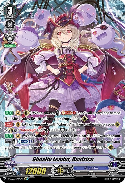 Image for Ghostie Leader, Beatrice (SP) (V-SS07: Clan Selection Plus Vol.1) (V-SS07/SP10EN) - Cardfight Vanguard