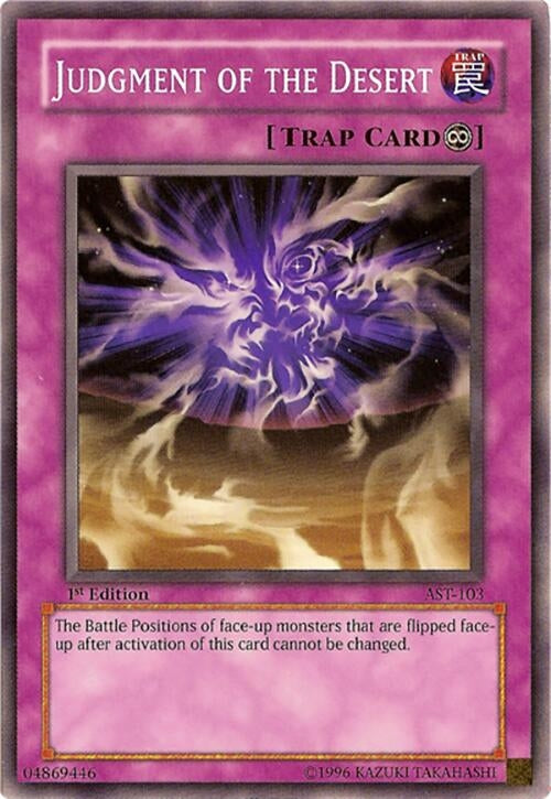 Image for Judgment of the Desert (Ancient Sanctuary) (AST-103) - YuGiOh