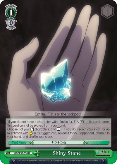 Image for Shiny Stone (Parallel Foil) (Re:ZERO: The Frozen Bond) (RZ/SE35-E38 U) - Weiss Schwarz