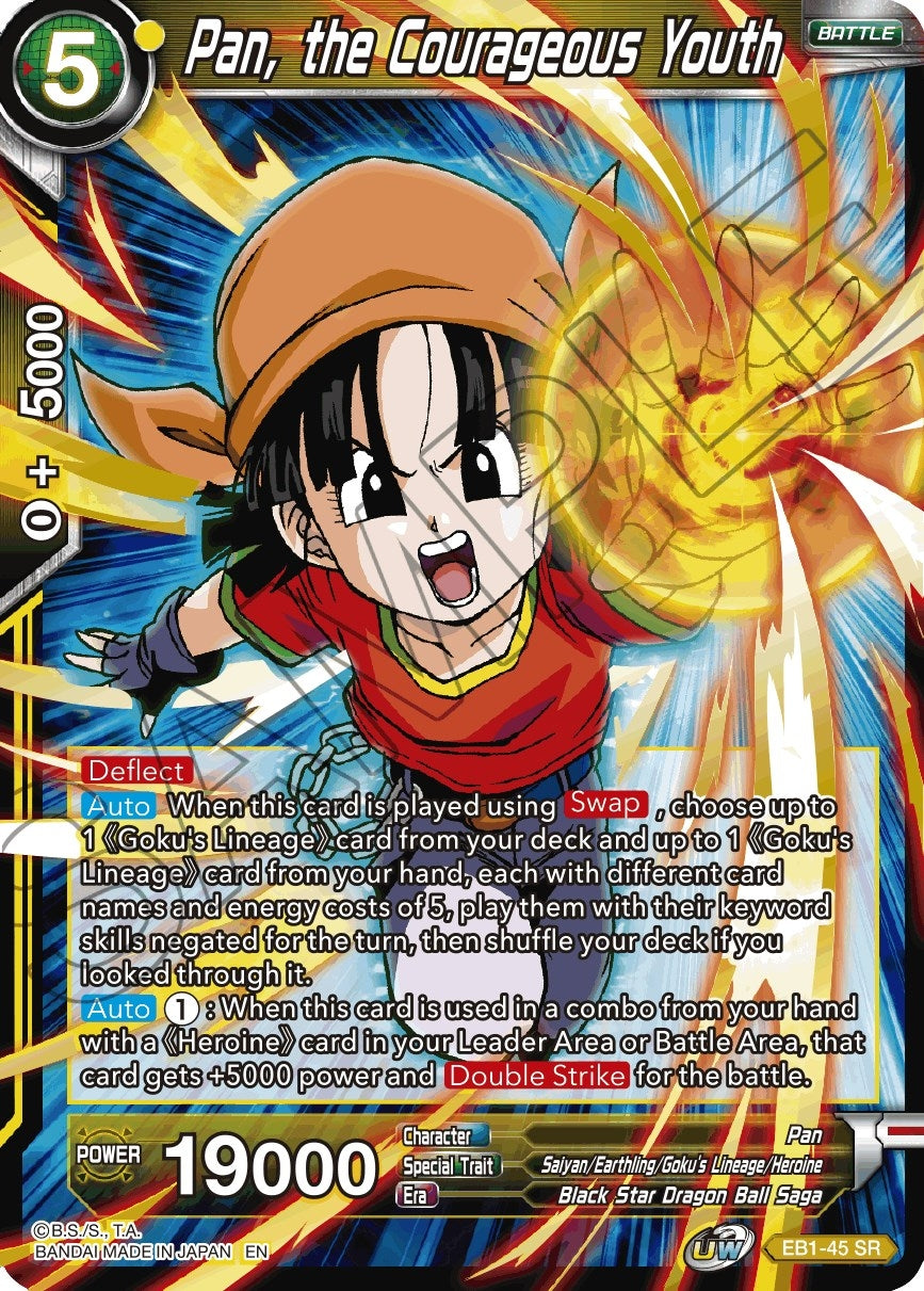 Image for Pan, the Courageous Youth (Battle Evolution Booster) (EB1-45) - Dragon Ball Super: Masters
