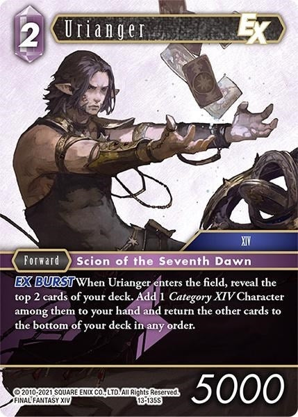 Image for Urianger EX (Opus XIII: Crystal Radiance) (13-135S) - Final Fantasy TCG