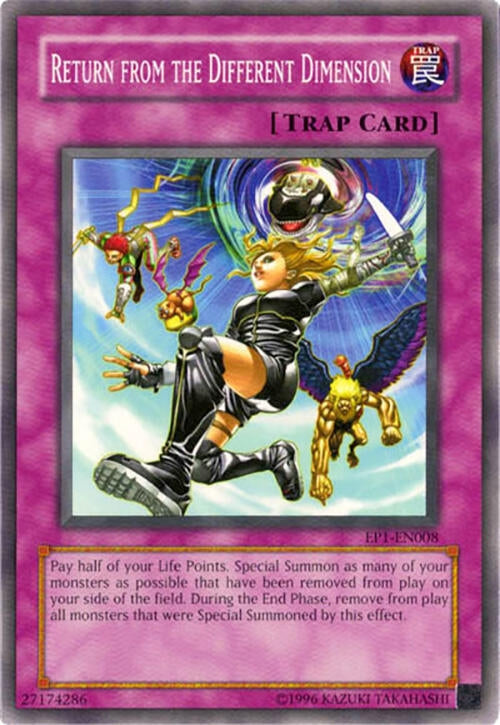Image for Return from the Different Dimension (Yu-Gi-Oh! Movie Exclusive Pack) (EP1-EN008) - YuGiOh