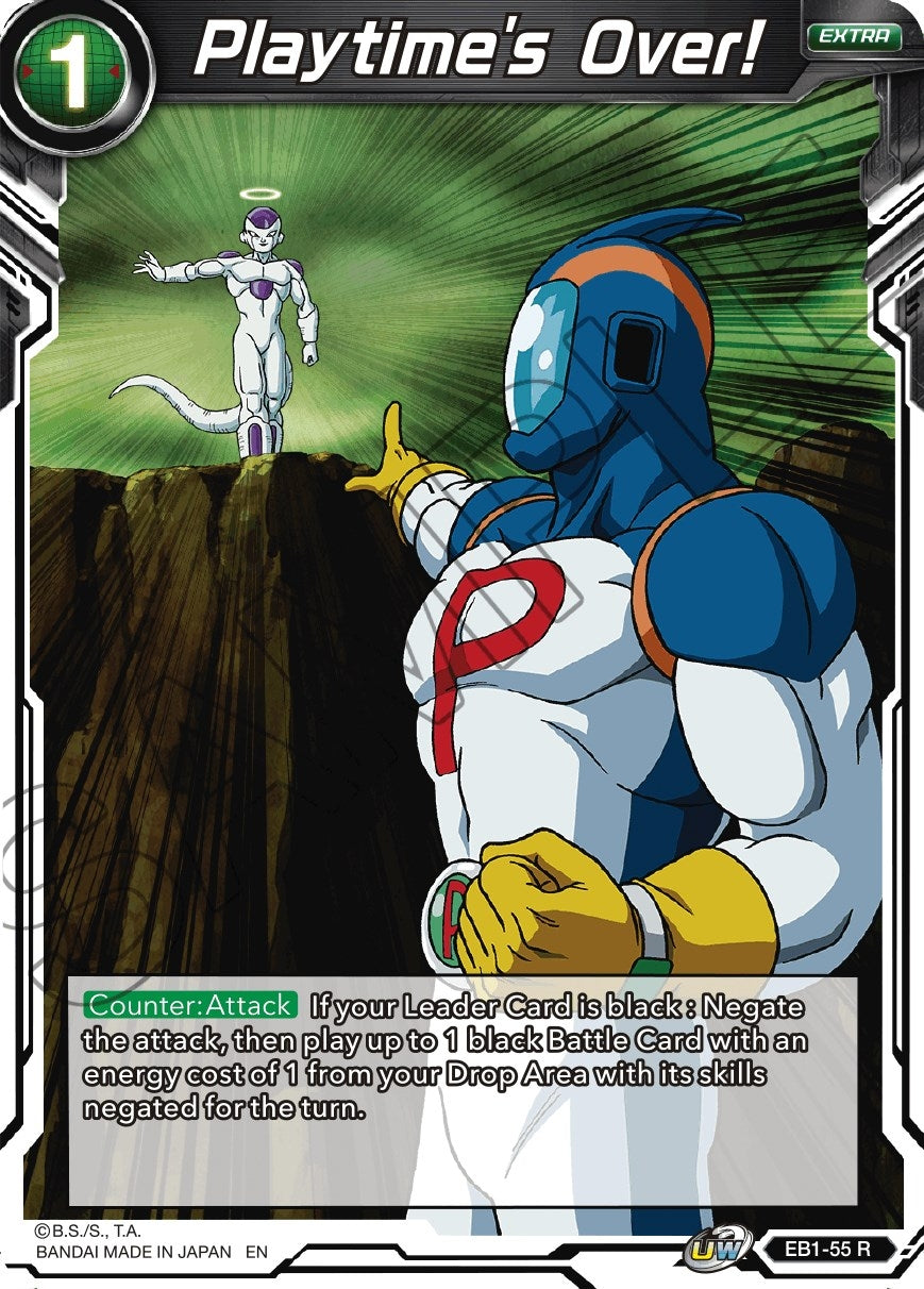 Image for Playtime's Over! (Battle Evolution Booster) (EB1-55) - Dragon Ball Super: Masters