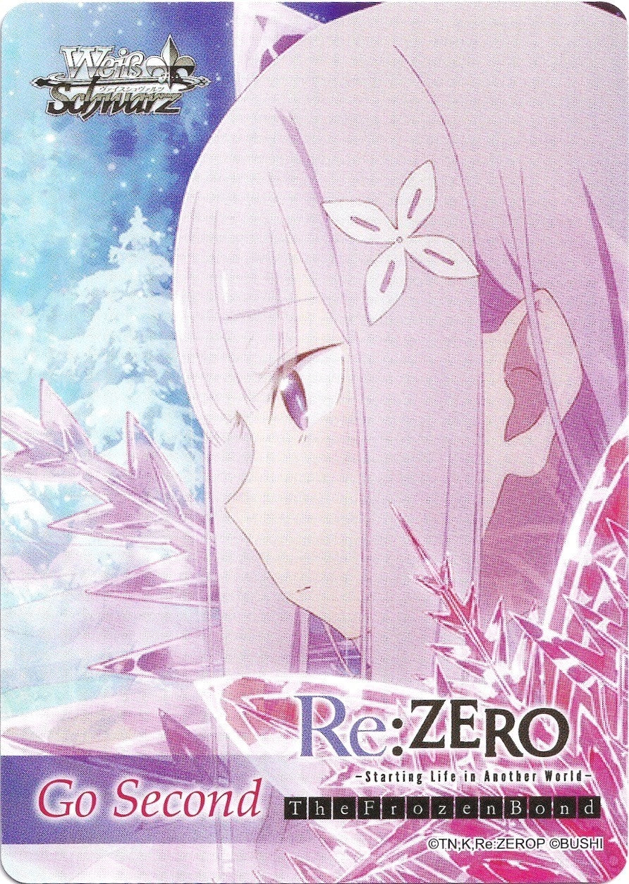 Image for Go Second Card - Emilia All Alone (Re:ZERO: The Frozen Bond) - Weiss Schwarz