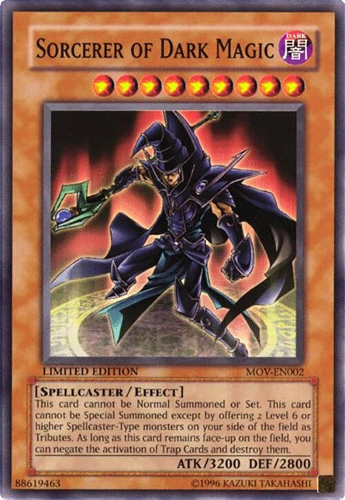 Image for Sorcerer of Dark Magic (Yu-Gi-Oh! The Movie Promo Set) (MOV-EN002) - YuGiOh