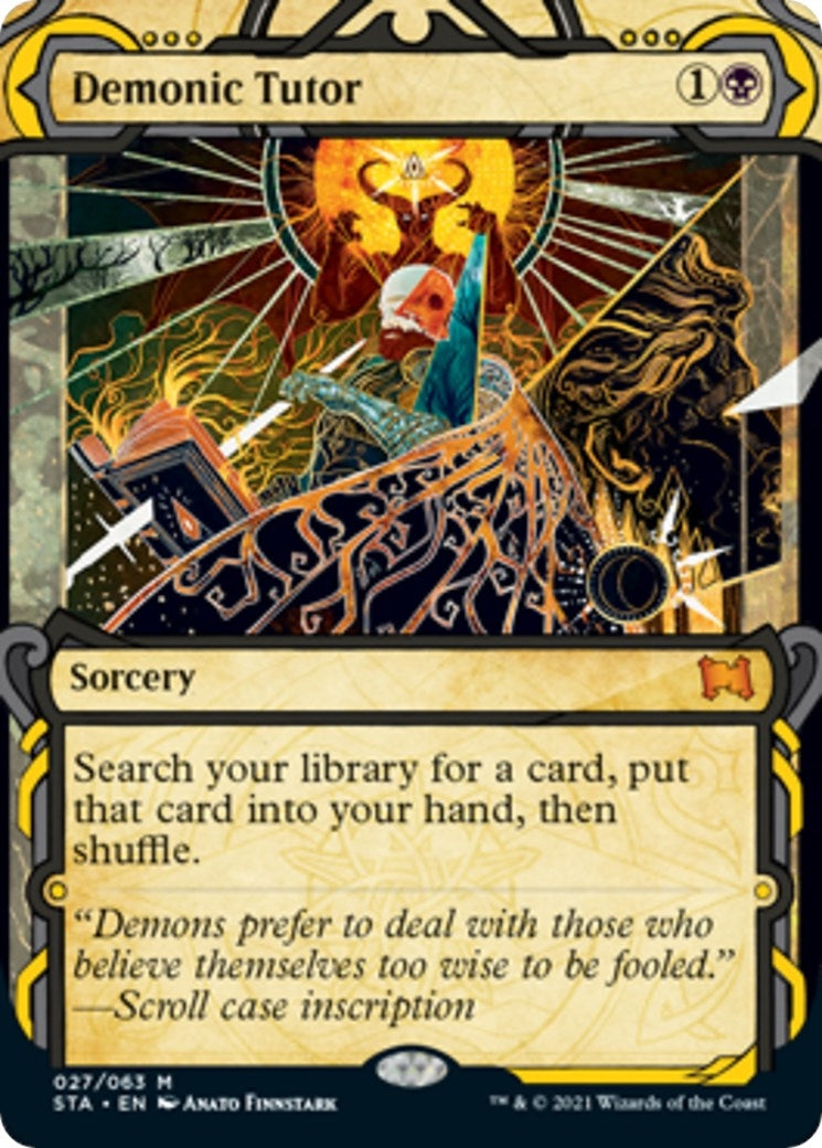 Image for Demonic Tutor (Strixhaven: Mystical Archives) (27) - Magic: The Gathering