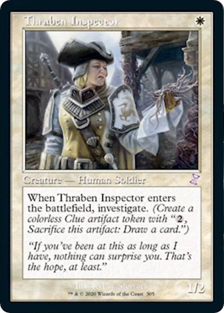 Image for Thraben Inspector (Time Spiral: Remastered) (305) - Magic: The Gathering