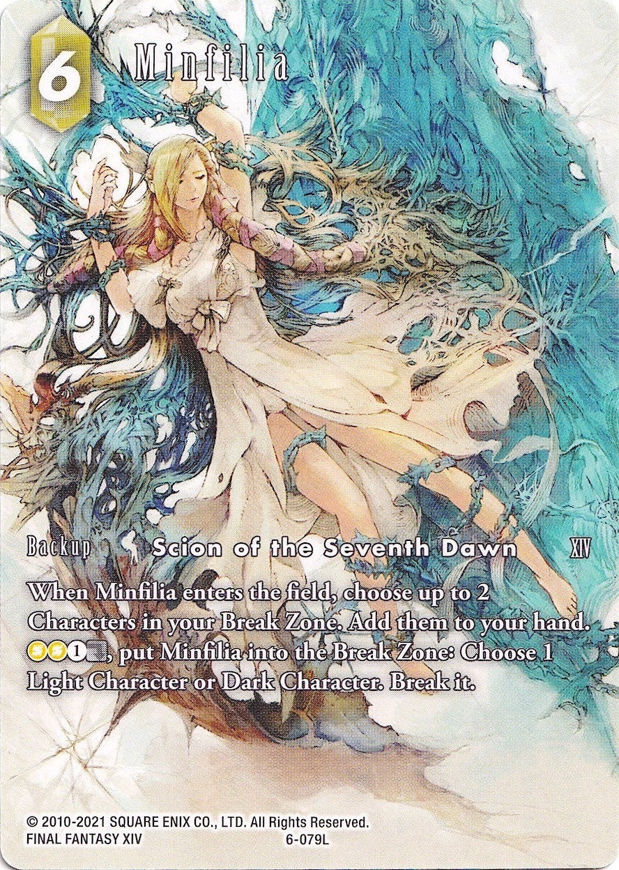 Image for Minfilia - 6-079L (Full Art) (Deck Exclusive Cards) (6-079L) - Final Fantasy TCG