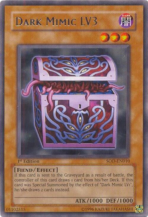 Image for Dark Mimic LV3 (Soul of the Duelist) (SOD-EN010) - YuGiOh
