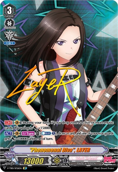 Image for "Phenomenal Diva", LAYER (SP) (V-TB01: BanG Dream! FILM LIVE) (V-TB01/SP26EN) - Cardfight Vanguard