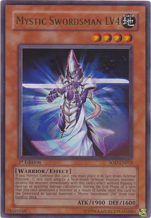 Image for Mystic Swordsman LV4 (Soul of the Duelist) (SOD-EN012) - YuGiOh