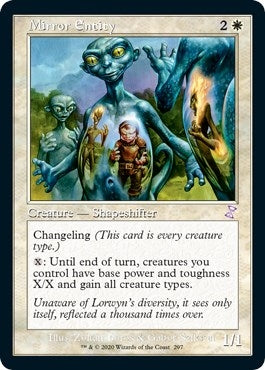 Image for Mirror Entity (Time Spiral: Remastered) (297) - Magic: The Gathering