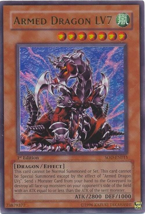 Image for Armed Dragon LV7 (Soul of the Duelist) (SOD-EN015) - YuGiOh