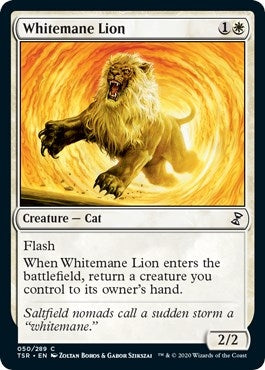 Image for Whitemane Lion (Time Spiral: Remastered) (50) - Magic: The Gathering