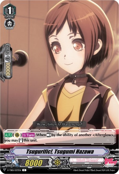 Image for Tsugurific!, Tsugumi Hazawa (V-TB01: BanG Dream! FILM LIVE) (V-TB01/037EN) - Cardfight Vanguard